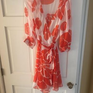 Milly Silk Wrap Dress